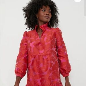Tuckernuck Red and Pink Mini Dress